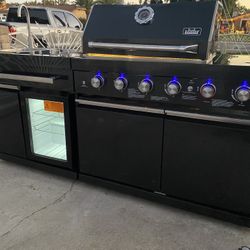 Brand New Patio Island Bbq Grill Stainless Steel Propane 