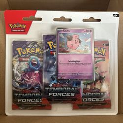 Temporal Forces 3 Pack Blister [Cleffa]