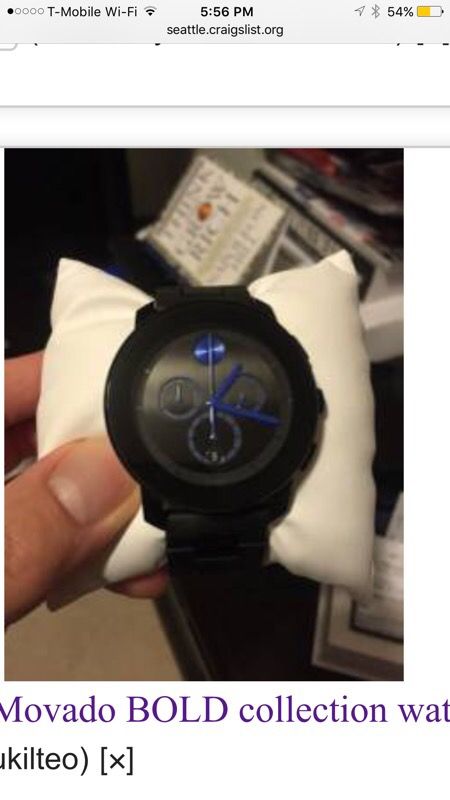 Mavado bold trade for Apple Watch or dji drone