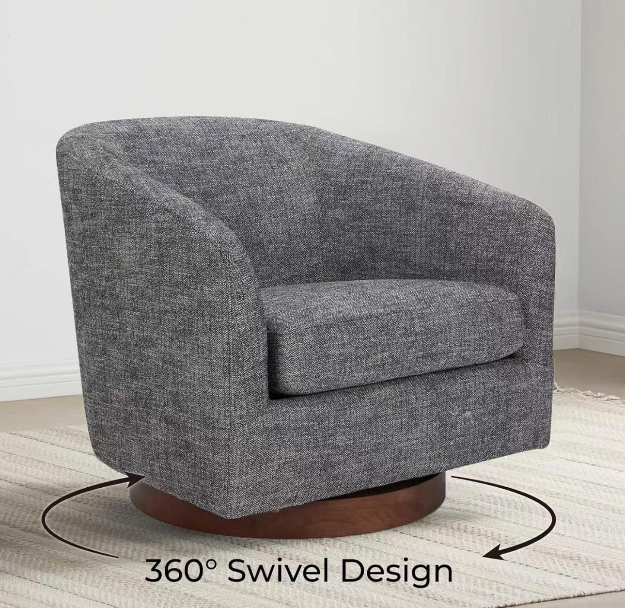 SWIVEL ACCENT CHAIR