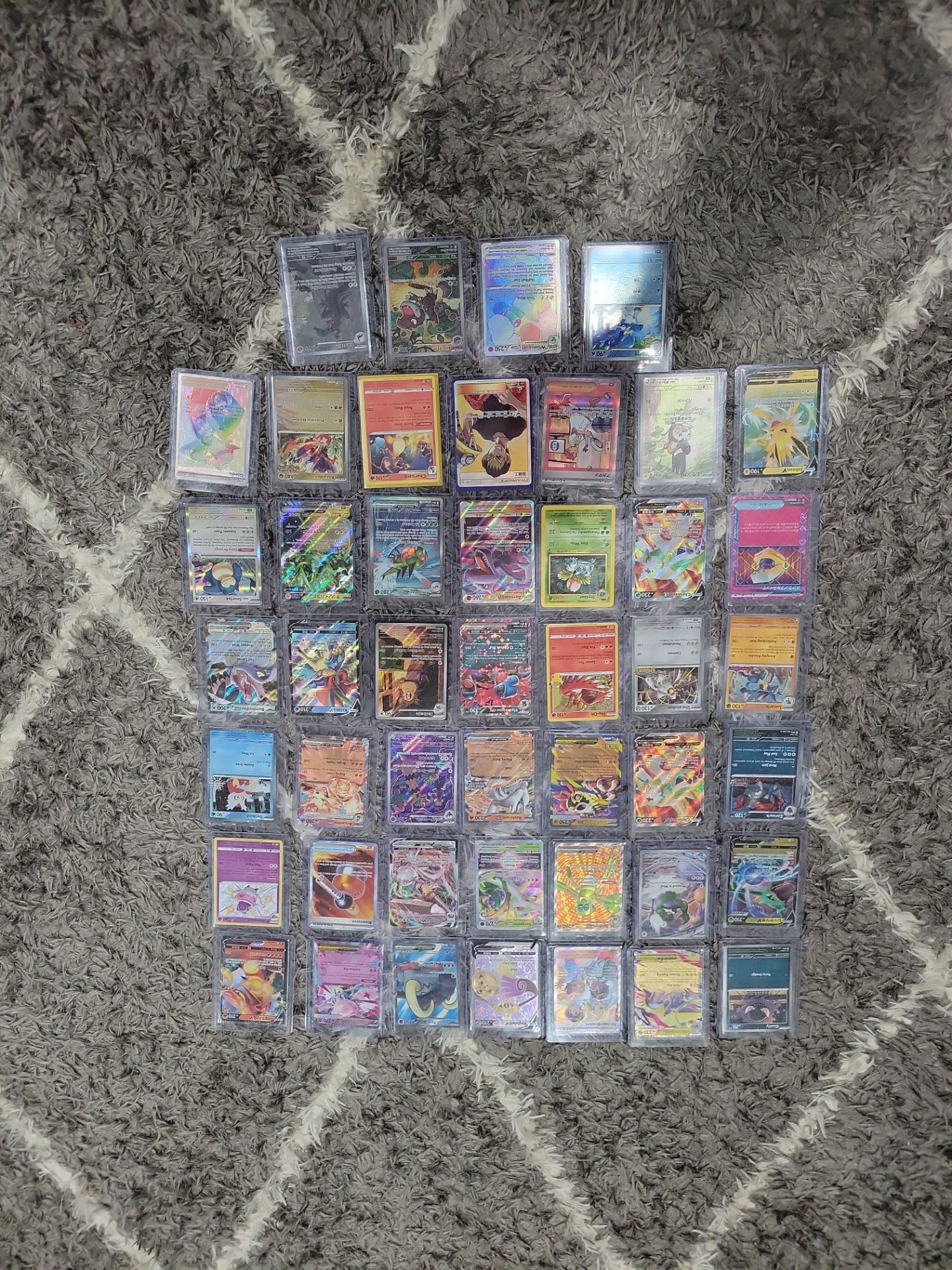 Pokemon 46 card lot /$1.65 each card/selling Whole lot