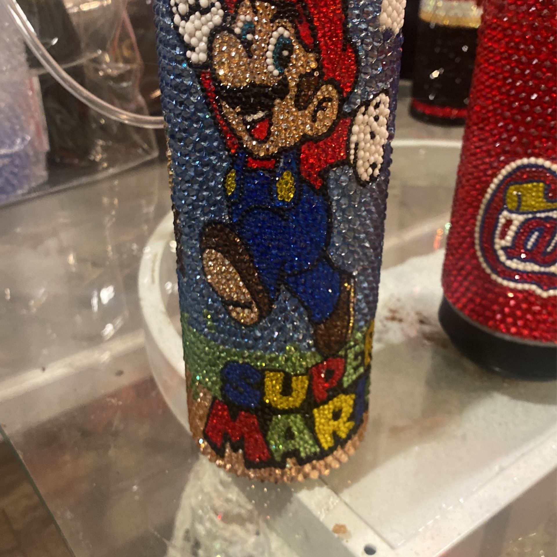Super Mario Rhinestone Cup