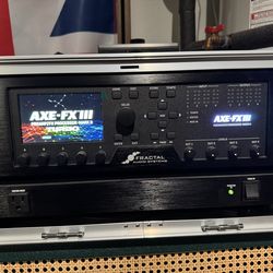 Fractal Audio Axe-Fx III Mk II Turbo + FC-12 Mk II + EV-1 + Mesa Boogie 2x12 Vertical Cab (Full Pro Rig)