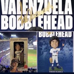 Fernando Valenzuela Bobblehead Sga 2025 Dodgers 