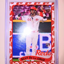 2024 TOPPS ELLY DE LA CRUZ JAPAN KOI VARIATION ROOKIE BASEBALL CARD