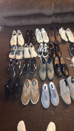 22 pairs of shoes for sale