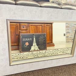 Paris Theme Mirror & Chest