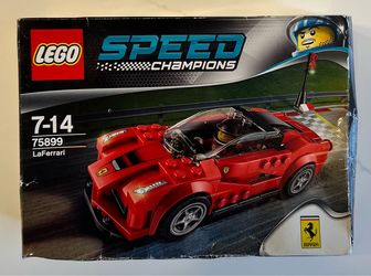 Sealed LEGO 75899 Speed Champions LaFerrari Retired 2015