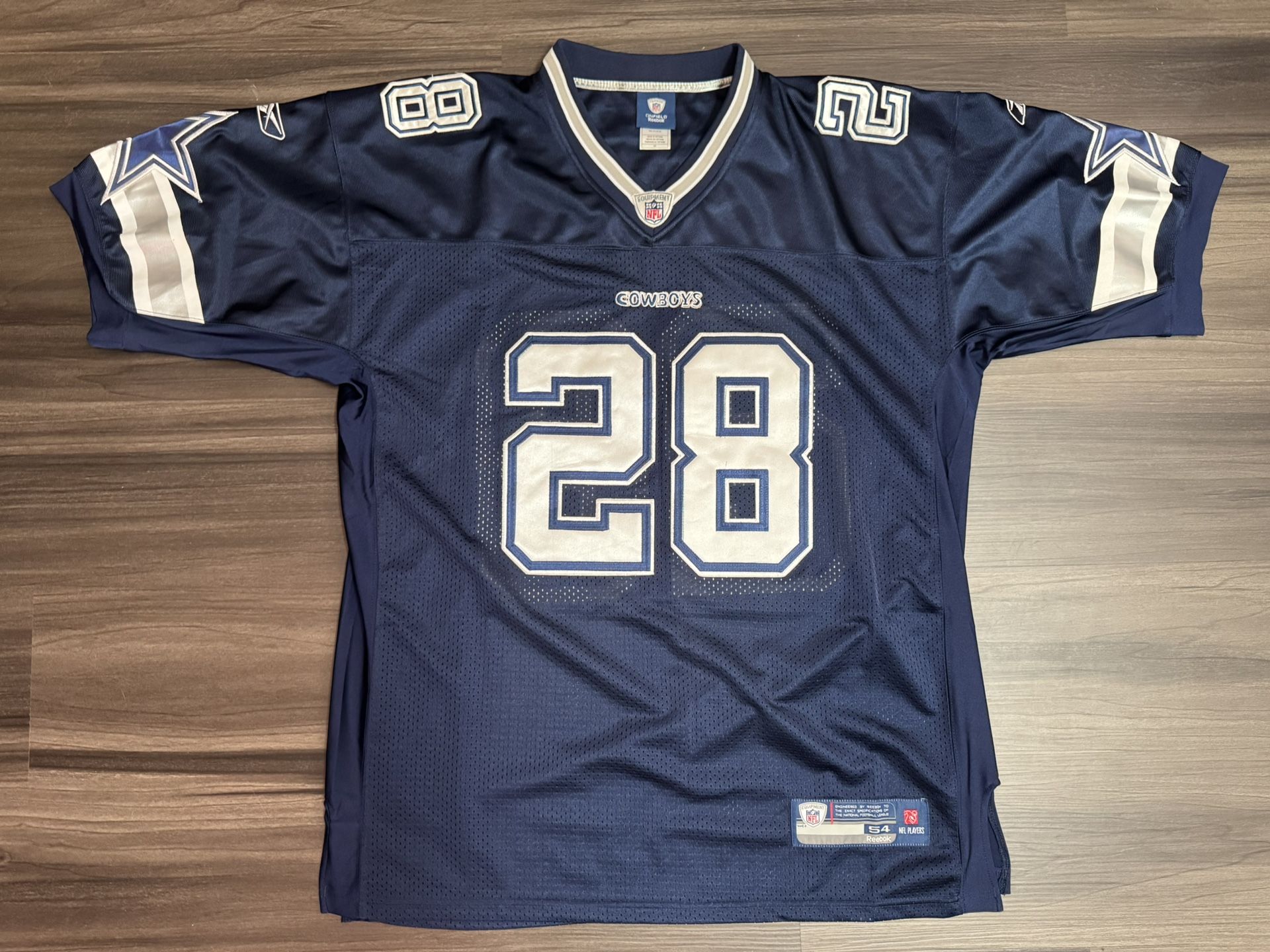 Reebok Felix Jones #28 Dallas Cowboys NFL On Field Stitched Jersey Men’s 54 2XL