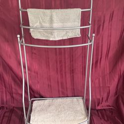 Bathroom Metal Towel Holder 