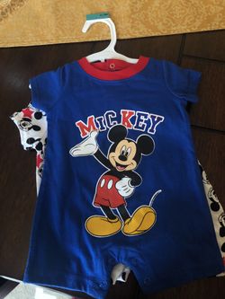 Mickey Baby boy onesies