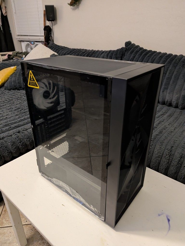 Black ATX Mid Tower PC Case