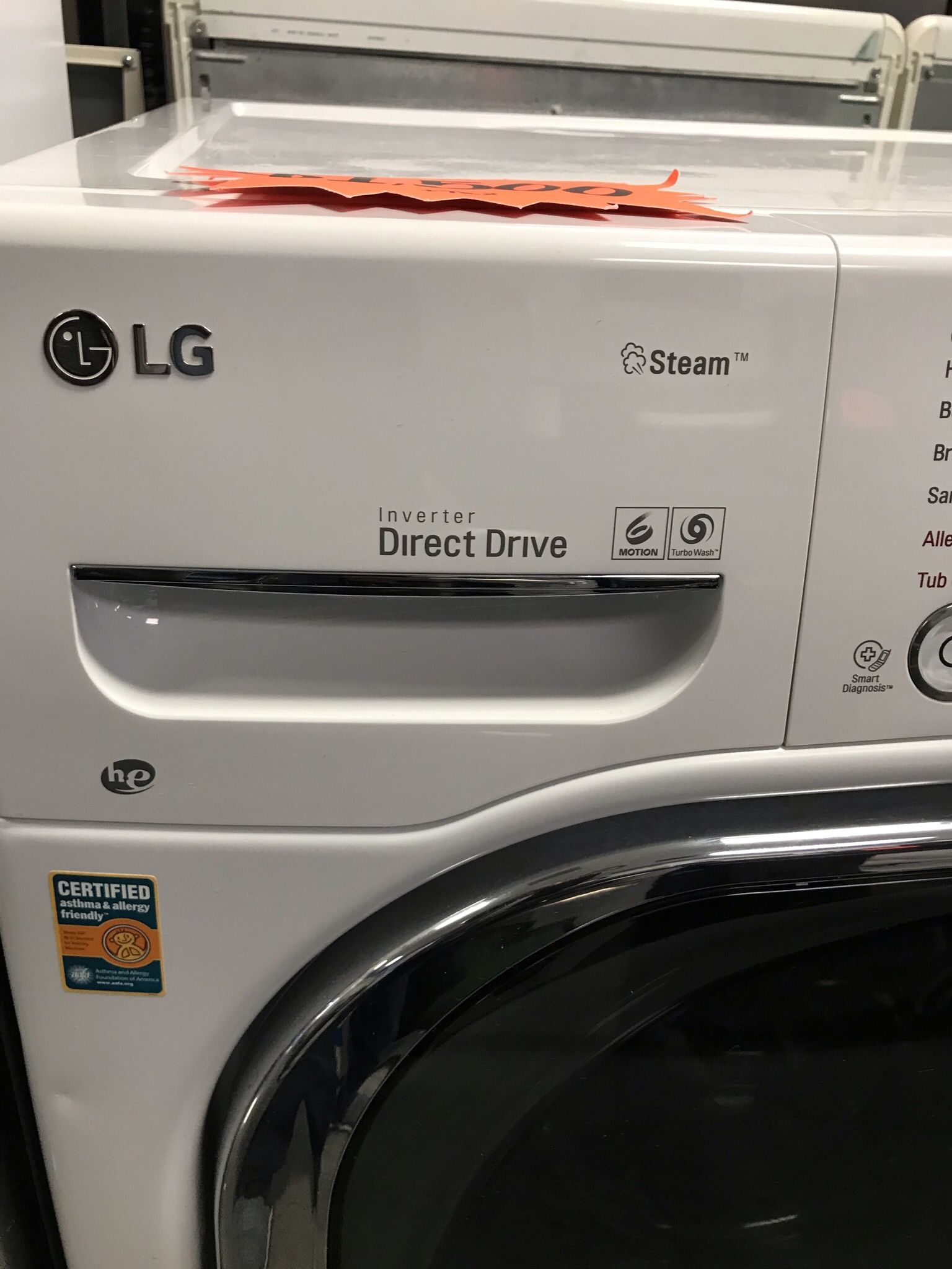 LG WASHER AND DRYER ALL IN ONE BRAND NEW OPEN BOX