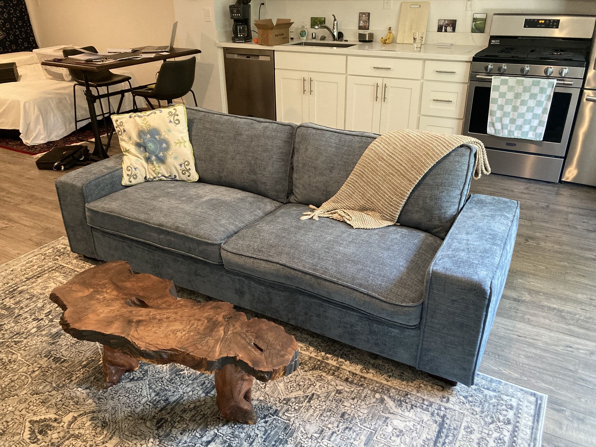 Chenille Couch