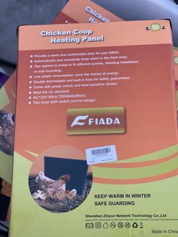 Chicken heaters