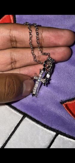 Chrome Hearts Double Cross Pendent