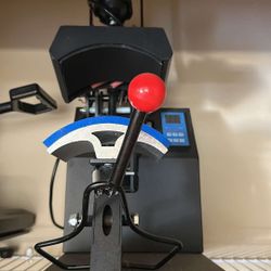 Hat and Tee Shirt Press