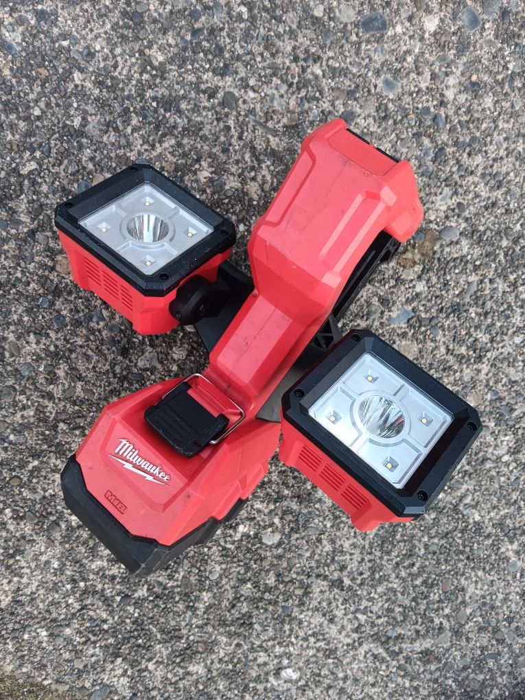 Milwaukee M18 LED Utility Buckit Light 2122-20 Excellent.  Other Tools For Sale. For Pick Up Fremont Seattle. No Low Ball Offers Please. No Trades 