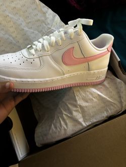 Pink And White Af1