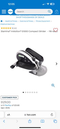 Stamina® InMotion® E1000 Compact Strider