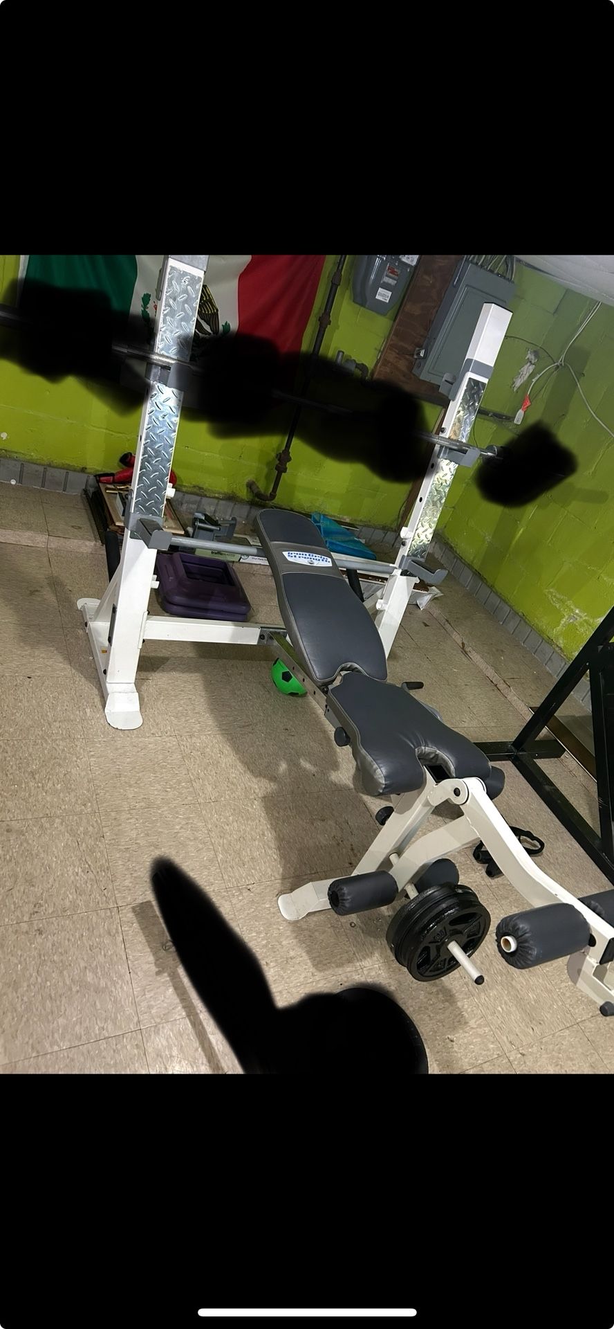 Adjustable Olympic Weight Bench