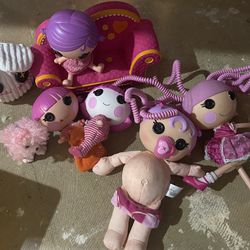 Lalaloopsy Set Several dolls And Accessories 