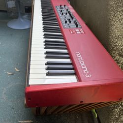Red NORD Piano 3 Urgent Sale