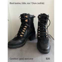 Black Booties (shoelace)