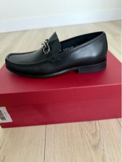 Salvatore Ferragamo Men's Leather Loafers Size 6 EE