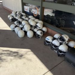 used youth white xenith helmets- $60 each