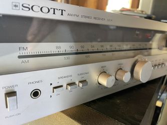 vintage scott Receiver