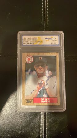 1987 Topps Error card trading cards