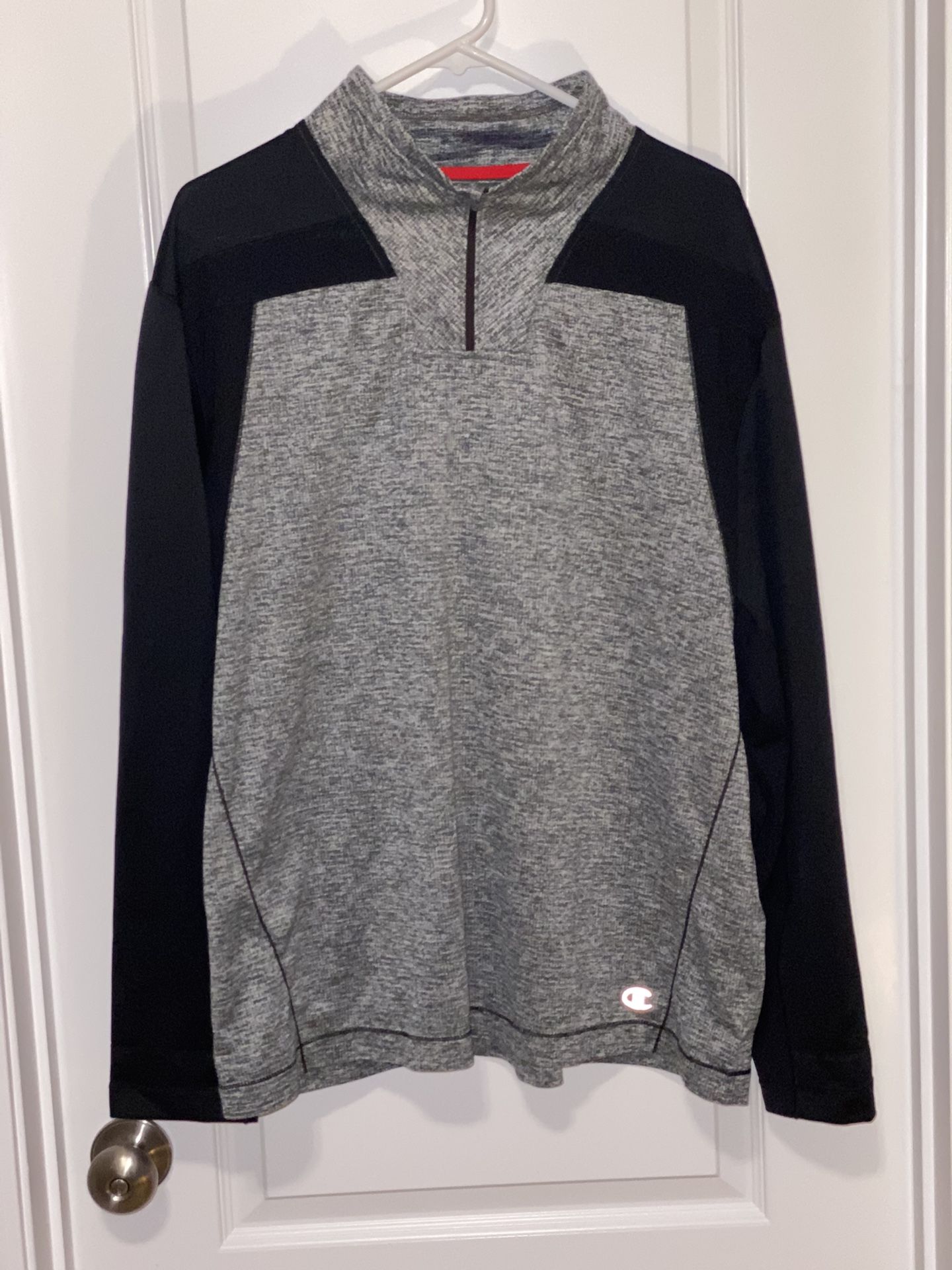 Mens Champion 1/4 Zip Pull Over
