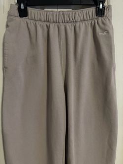 Hollister Sweatpants Tan Fleece