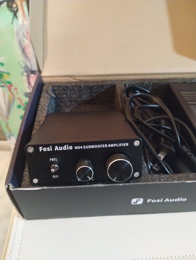 New Fosi
 
Audio
 
M04
 
Subwoofer
 
Power
 
Amplifier 100 Watts