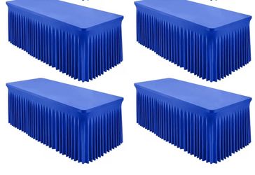 Royal blue rectangle tablecloth