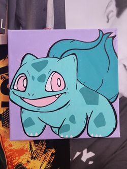 Pokemon Bulbasaur Painting