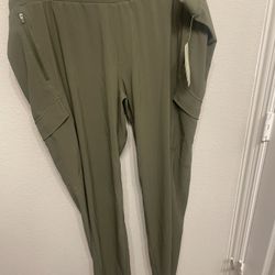 All In Motion Green Adult Xxl Dri Fit Jogger Pants, New 