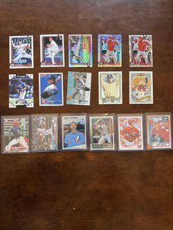 Washington Nationals Baseball Card Lot