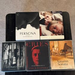 Criterion Collection Blu-ray Bundle - Ingmar Bergman's 5-Film Masterpieces