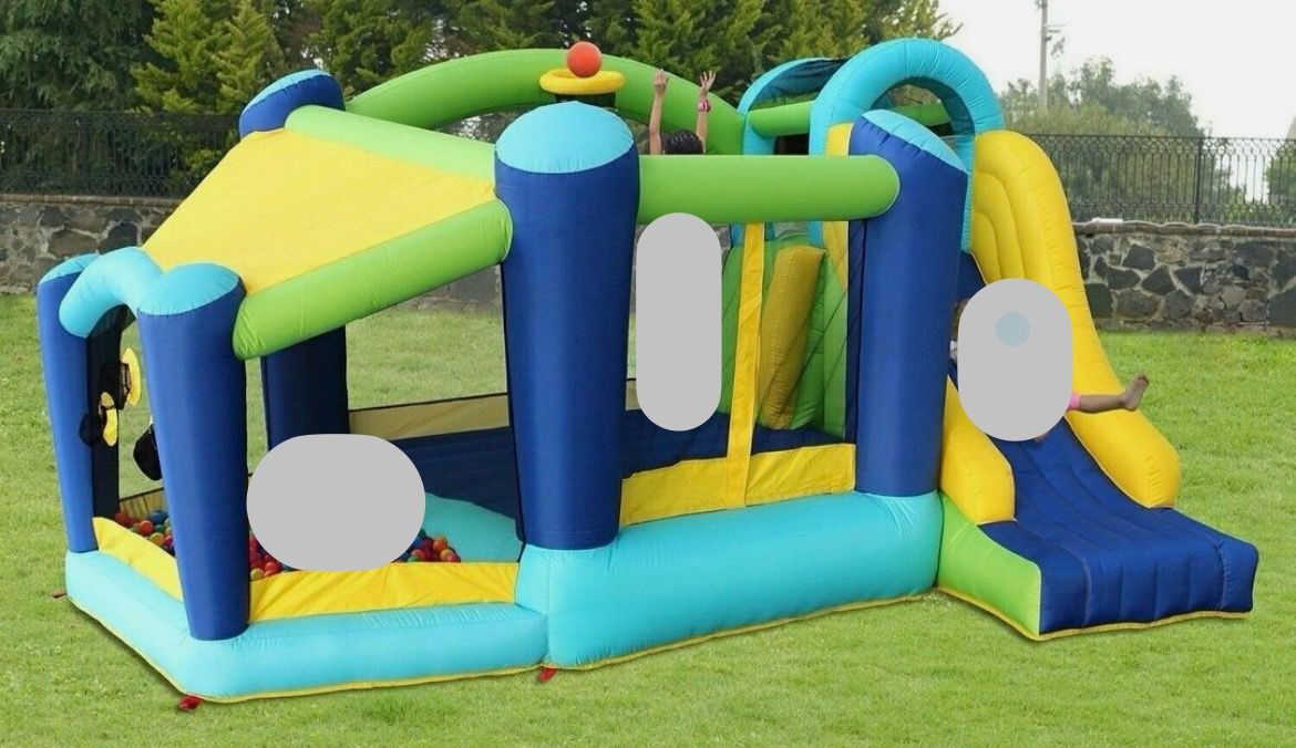 My 1st Jump & Slide With Hoop And Ball Pit $175