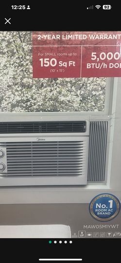 New In Box Media Window AC