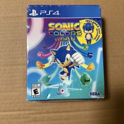 Sonic Colors Ultimate PS4