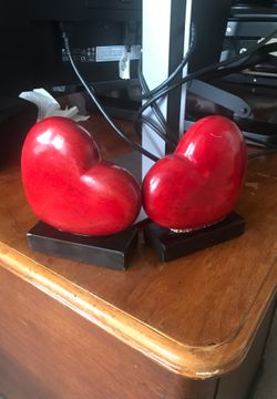 Red Heart Paper Weight
