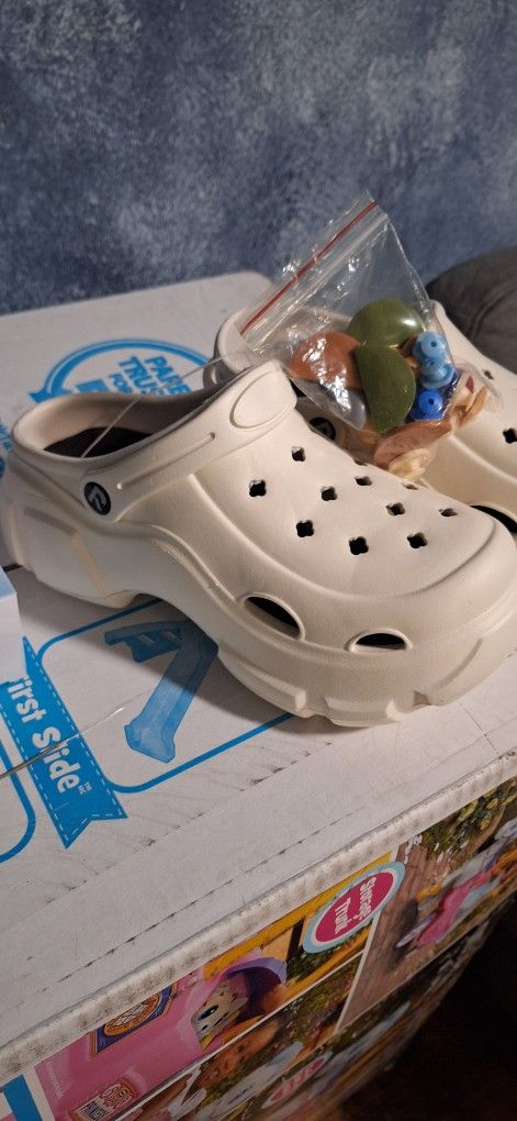 Platform Air Clogs