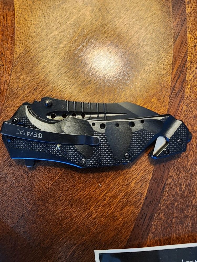 EvaTac KNIFE ET RKBLK Brand New In Box