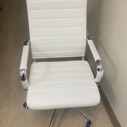 White Office Chair - $50 OBO
