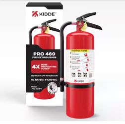 Kiddie pro 460 rechargeable (4-A-60-B-C) Class ABC (10 lb) Fire Extinguisher