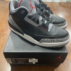 Jordan 3 Black Cement Sz11
