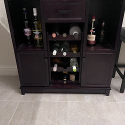 Wine Cabinet And Frame